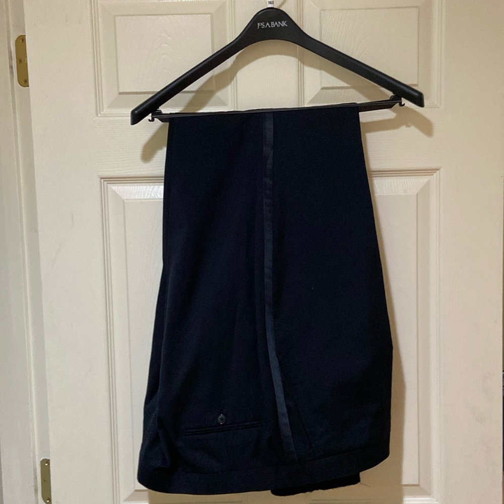 New Jos. A. Bank Traveler tuxedo pant; size 49 waist, unhemmed; Pant only